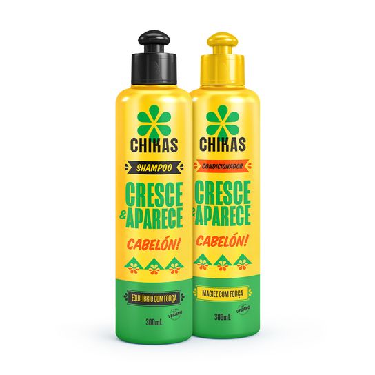 Kit Shampoo e Condicionador Cresce - Aparece